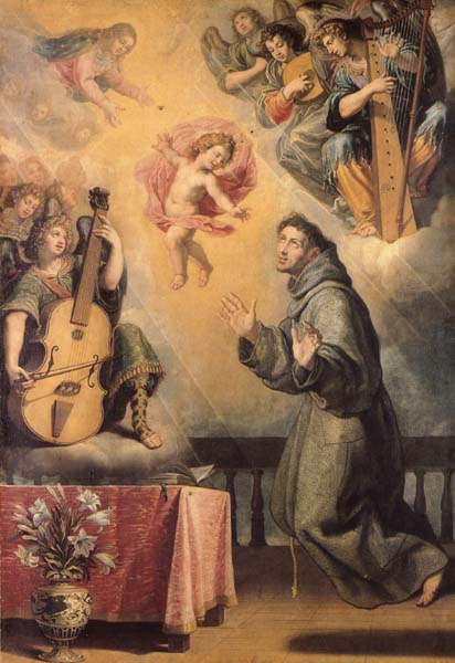 The Vision of St.Anthony of Padua